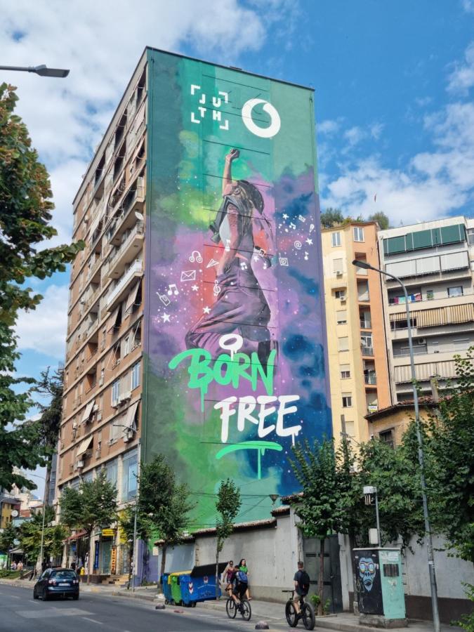 Moonshine Apartament Tiran Dış mekan fotoğraf